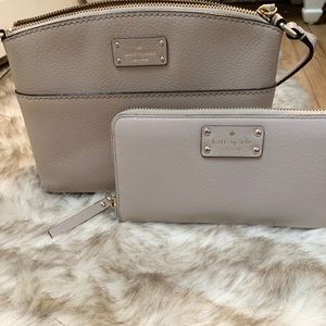 Kate spade cross body bag and wallet